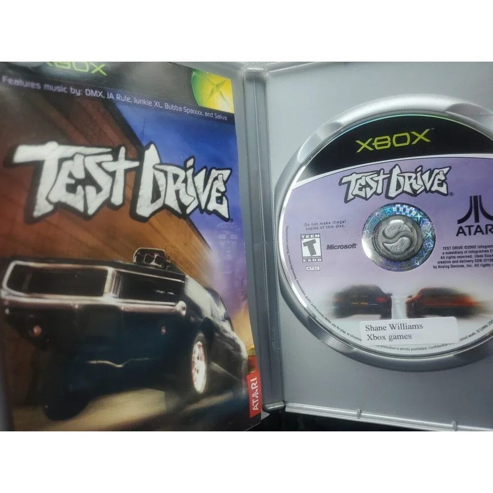 Test Drive (Microsoft Xbox, 2002) CIB